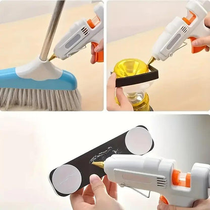 200 ultra-transparent hot melt glue sticks with a size of 7mm * 110mm. Suitable for DIY crafts, woodworking and home decor projects during Christmas and Halloween. Compatible with most hot melt glue guns and craft materials. Transparent glue. Glue