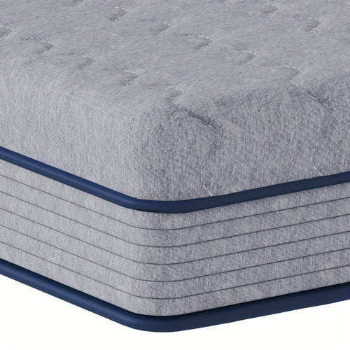 Pocket Spring Mattresses, Single/Small Double/Double/King, 23Cm/9Inch Medium Firm Memory Foam with 7 Layers, Motion Isolation, Gray