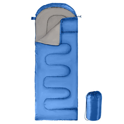 1pc Sleeping Bags For Single Adults, 4 Season Envelope Lightweight Compact Ultralight Backpacking With Portable Carry Bag For Summer, Camping, Hiking & Travel, Indoor & Outdoor Use