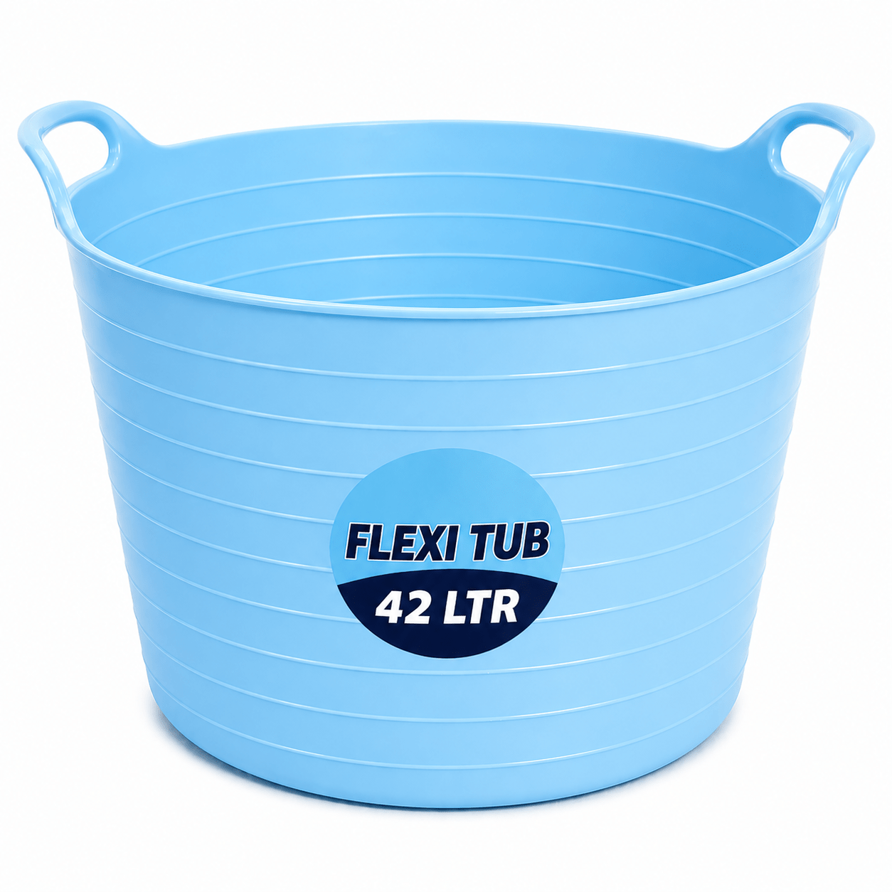 45L Heavy Duty Flexi Tub Bucket Large Garden Storage Carry Tub Multi Colour