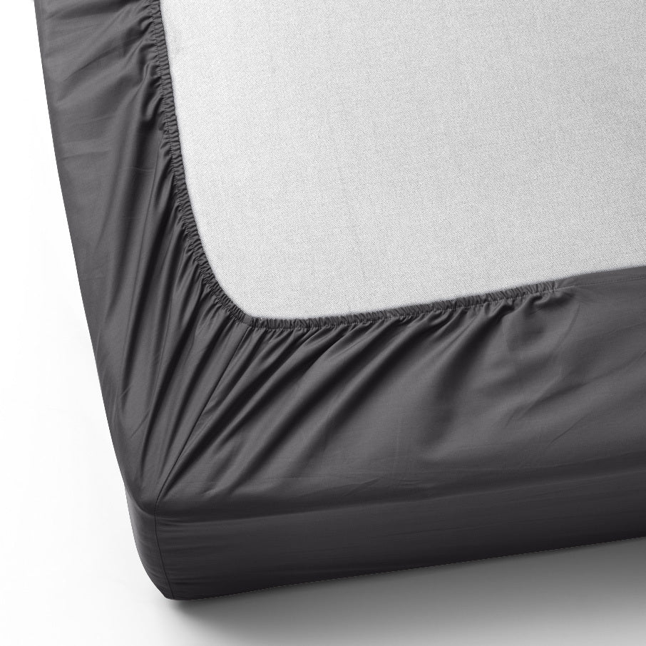3pcs 40cm Extra Deep Fitted Sheet – Solid Color Soft & Comfortable Bed Sheet with 2pcs Matching Pillowcases, Breathable Fabric Soft Brushed Microfiber Bedding, Machine Washable for Home Bedroom, Hotel