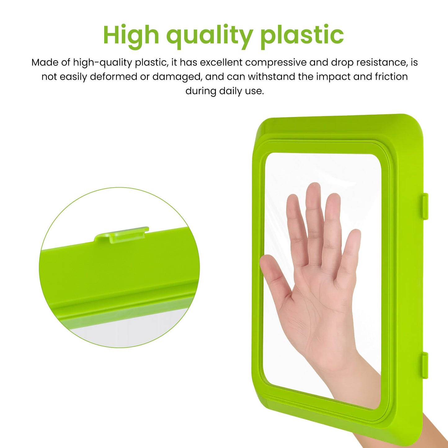 Stretch-Fit Food Storage Containers Reusable Preservation Trays for Fridge Organization – Perfect for Vegetables, Fruits, and Meats – Space-Saving Stackable Design