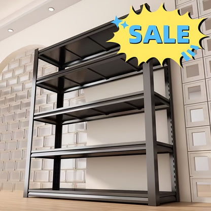 Utility Storage Shelves, Sturdy Professional Shelving System with Five Adjustable Tiers, Made from Industrial-Grade Materials, Designed for Industrial and Scientific Applications Storage and Organization