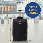 Cabin Bag with Wheels, Trolley 55x35x20cm Lightweight Airline - product gallery image 5