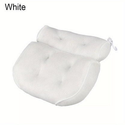 37*34*10cm Luxury Bathroom Spa Bath Pillow Non-Slip Comfortable Headrest Cushion Bathtub