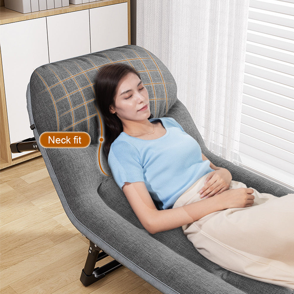 Camping Bed with Foldable, Padded Folding Multi-Position Recliner - product gallery image 7