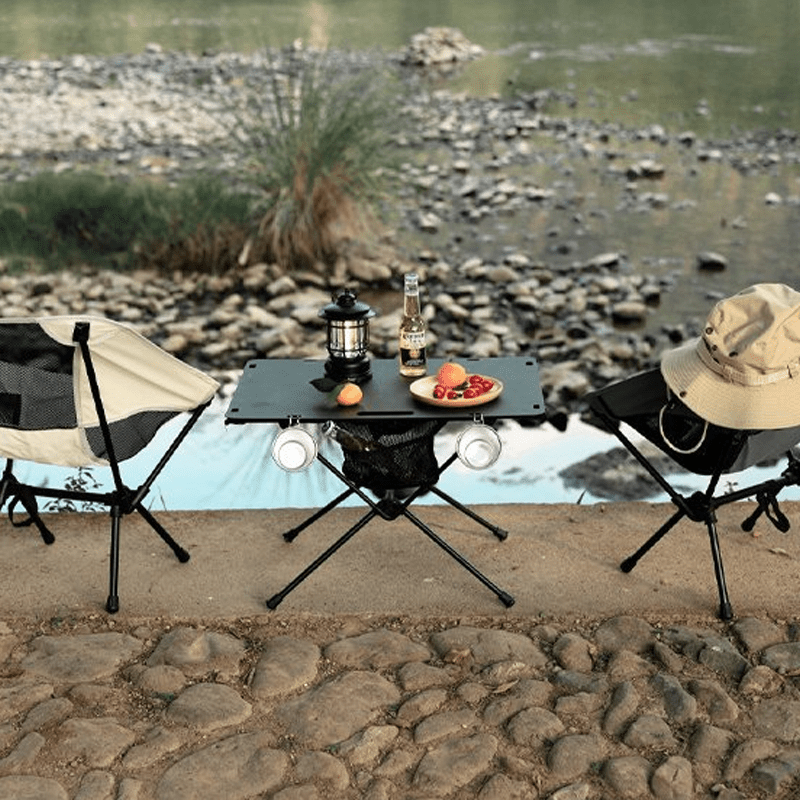 Camping Chair with Foldable, 1.5KG, 150KG, Ultralight Mesh Moon 1.5KG Folding Seat - product gallery image 8