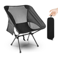 Camping Chair with Foldable, 1.5KG, 150KG, Ultralight Mesh Moon 1.5KG Folding Seat