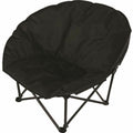 Camping Chair with Foldable, 100KG, Metal, Deluxe Padded Moon Folding Outdoor Seat