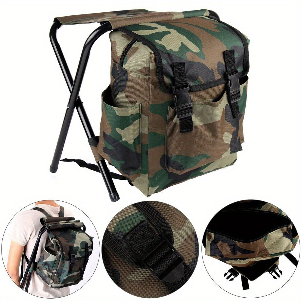 Camping Chair with Foldable, Water-Resistant, Waterproof, Metal