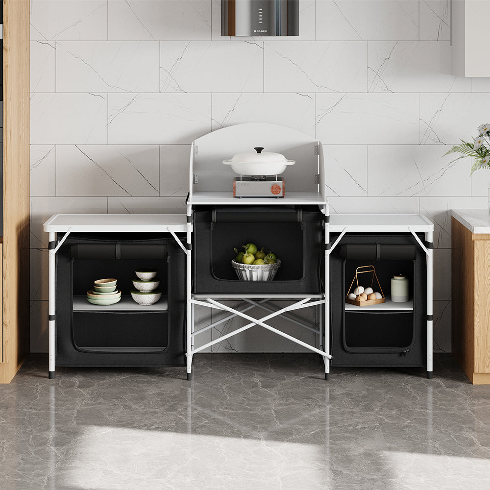 Camping Kitchen & Outdoor Storage with Foldable, 165* 52 *104 cm - product gallery image 17