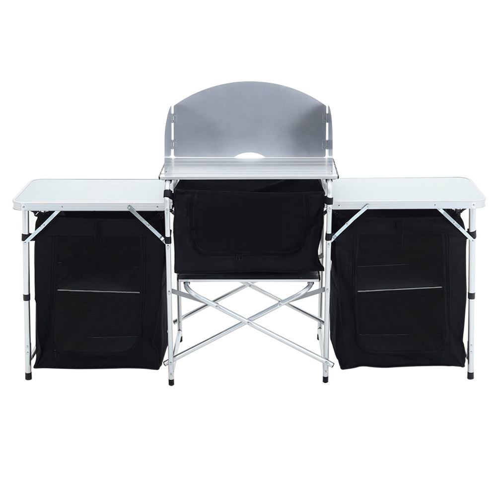 Camping Kitchen & Outdoor Storage with Foldable, 165* 52 *104 cm - product gallery image 18