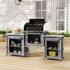 Camping Kitchen & Outdoor Storage with Foldable, 165* 52 *104 cm - product gallery image 2