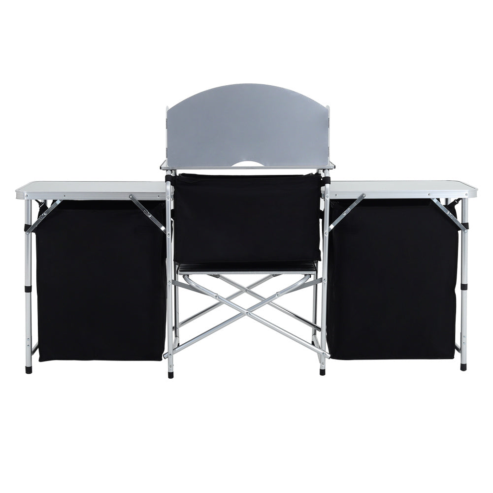 Camping Kitchen & Outdoor Storage with Foldable, 165* 52 *104 cm - product gallery image 20