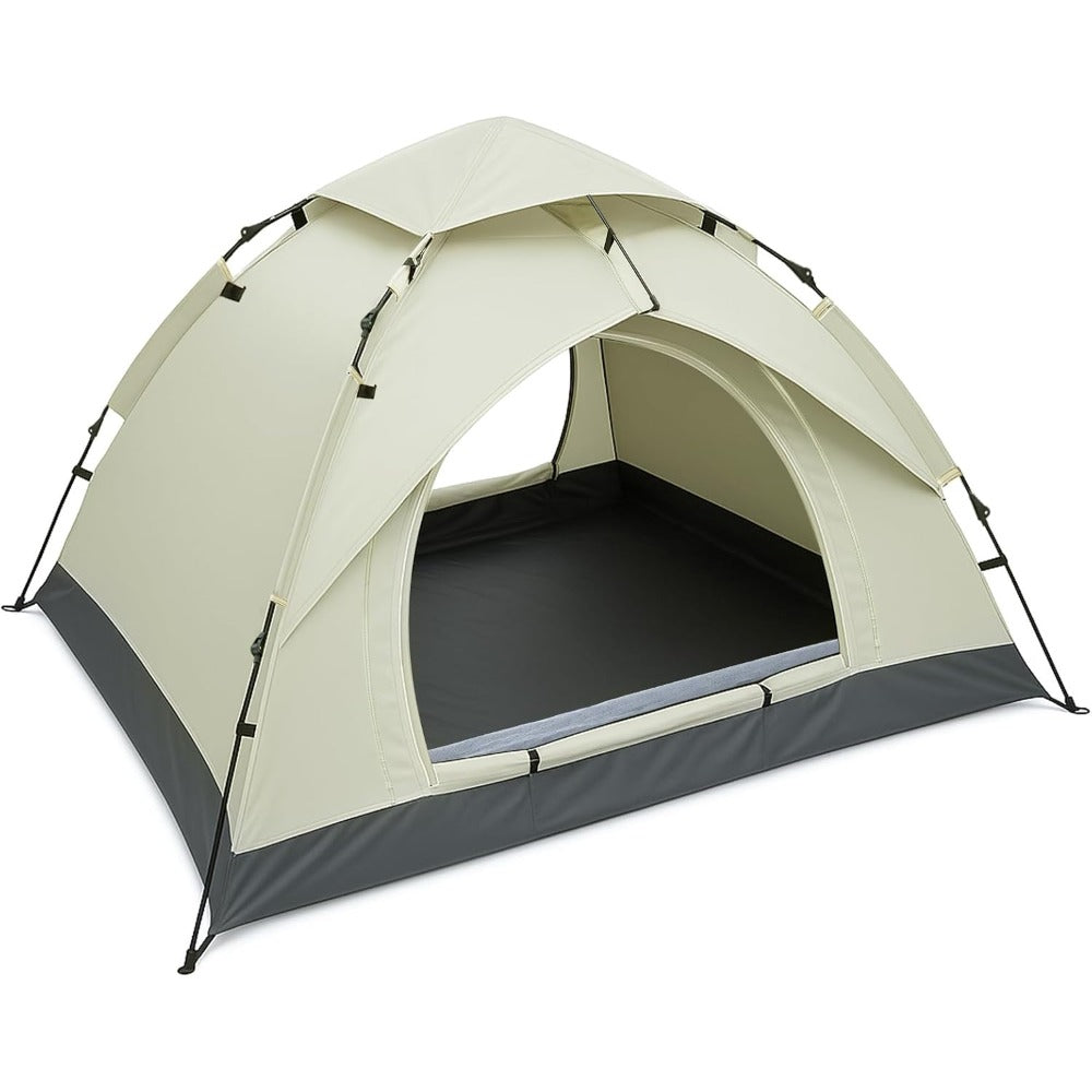 Camping Tent with 200cm, Compact Pop-Up Green Shelter - product gallery image 17