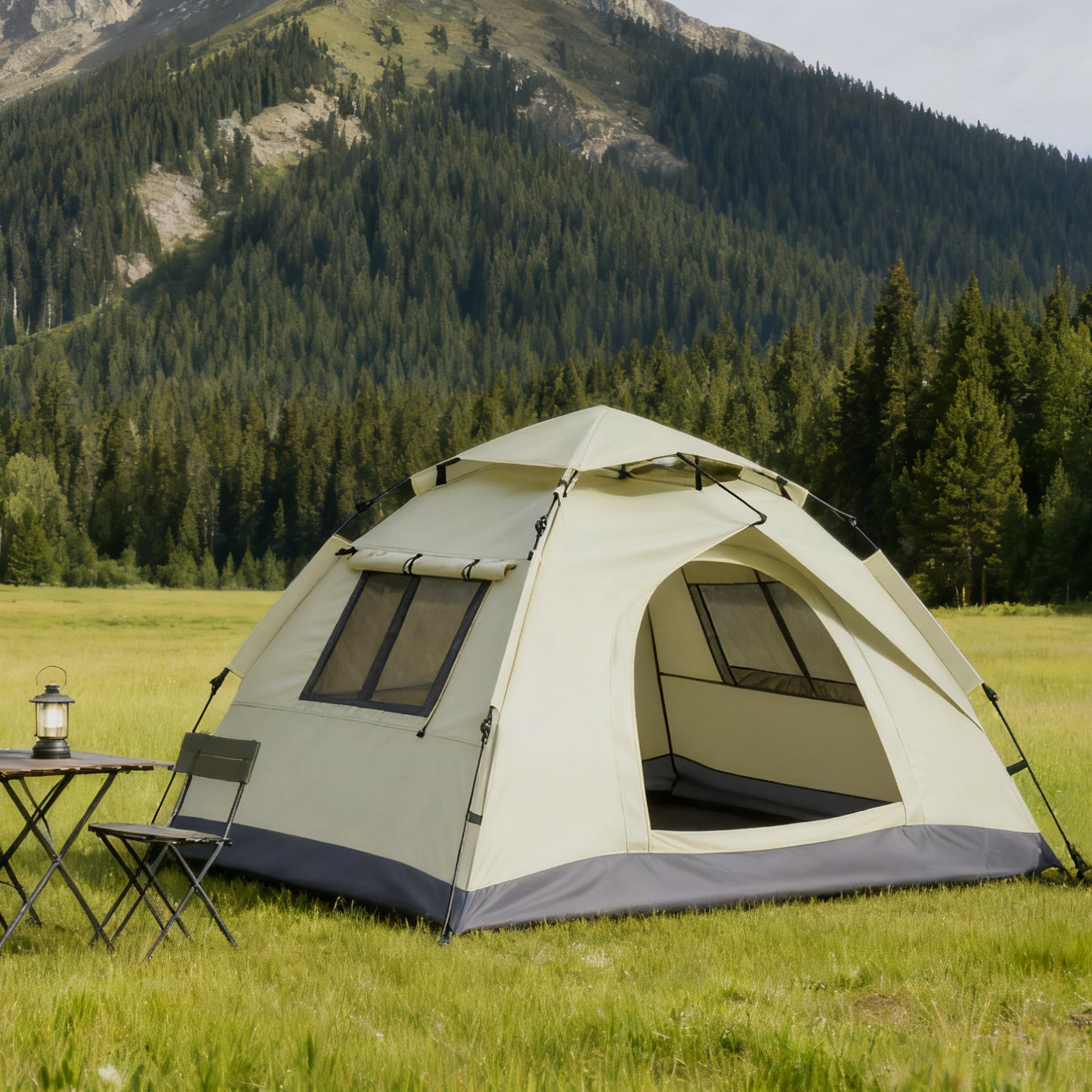 Camping Tent with Auto Up 2-3 Person Instant Setup