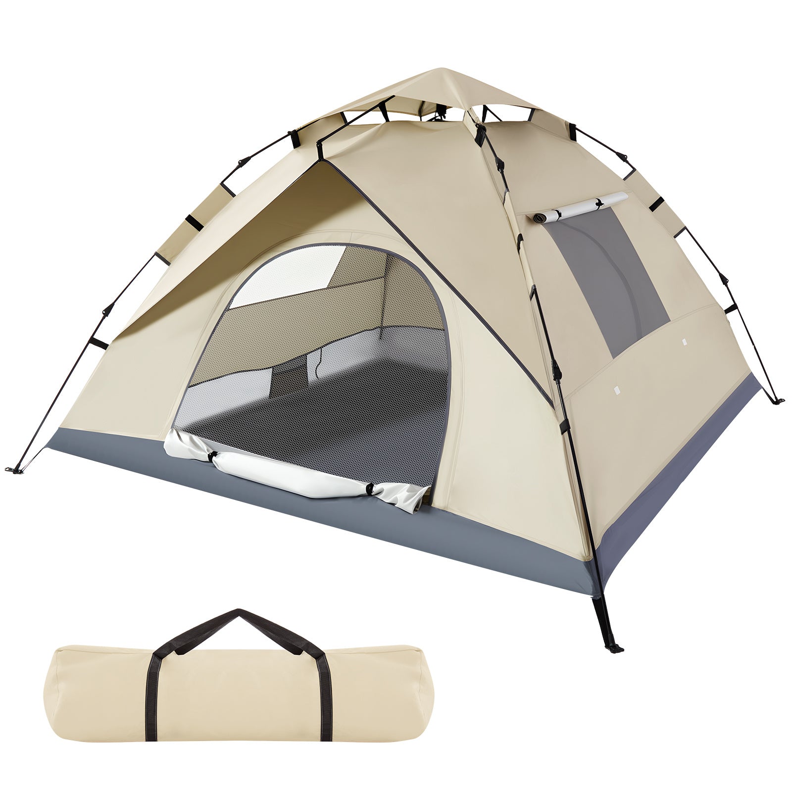 Camping Tent with Instant Pop Up 3-4 Person Large for camping - product gallery image 2