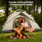Camping Tent with Instant Pop Up 3-4 Person Large for camping - product gallery image 9