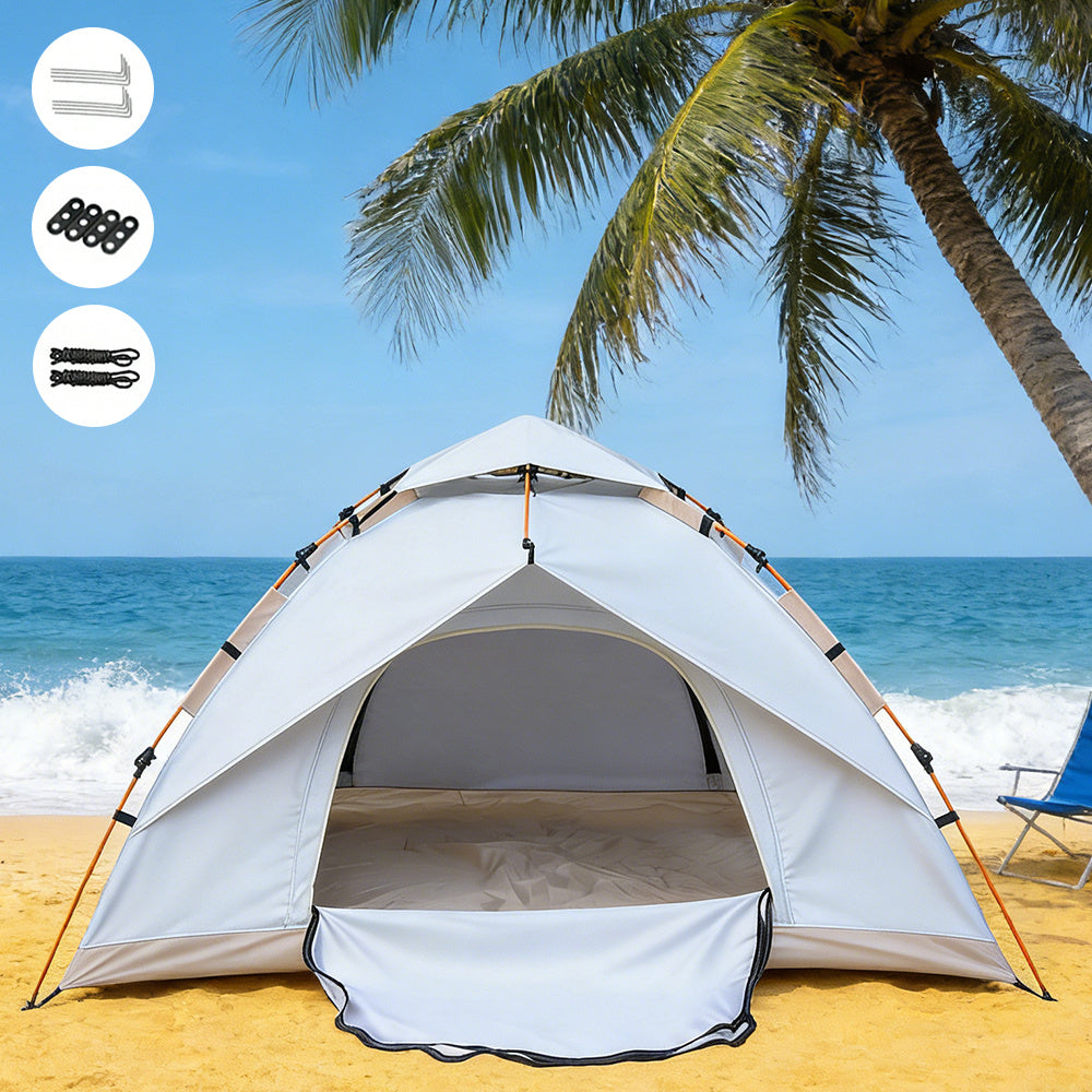 Camping Tent with Waterproof, Pop-Up 3-4 Person Instant Setup Dome - product gallery image 8