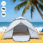 Camping Tent with Waterproof, Pop-Up 3-4 Person Instant Setup Dome - product gallery image 8