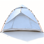 Camping Tent with Waterproof, Pop-Up 3-4 Person Instant Setup Dome - White option