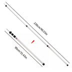 Canopy Pole with Foldable, Adjustable Height, 2.3M, 0.9-2.3M - 0.9-2.3M, 1pc option