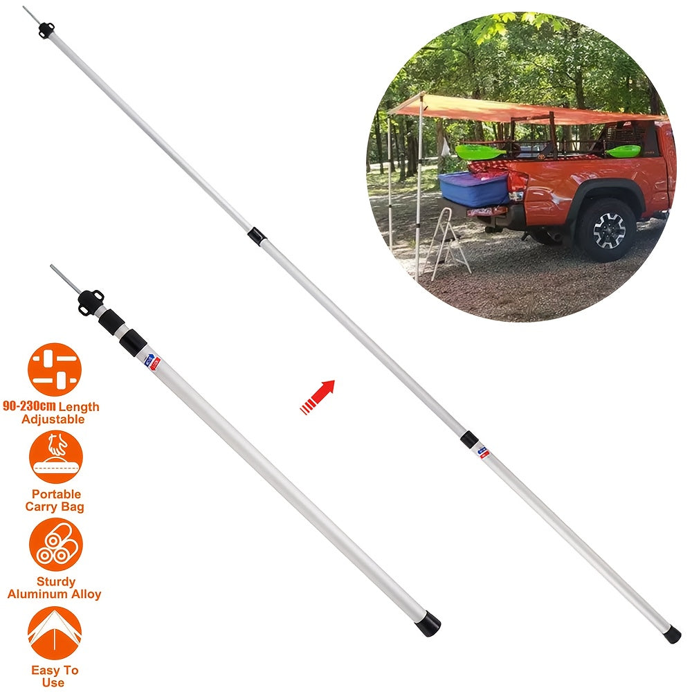 Canopy Pole with Foldable, Adjustable Height, 2.3M, 0.9-2.3M - product gallery image 3