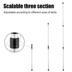 Canopy Pole with Foldable, Adjustable Height, 2.3M, 0.9-2.3M - product gallery image 4