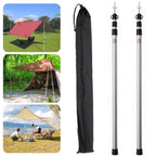 Canopy Pole with Foldable, Adjustable Height, 2.3M, 0.9-2.3M
