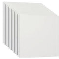 Canvas Board with Acrylic, 12 Pack, Square Boards 15x15cm 6x6 Inch Primed