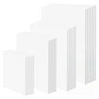 Canvas Board with Acrylic, 28 Pack, Boards Multi-Size 13x18 20x25 24x30 30x40cm