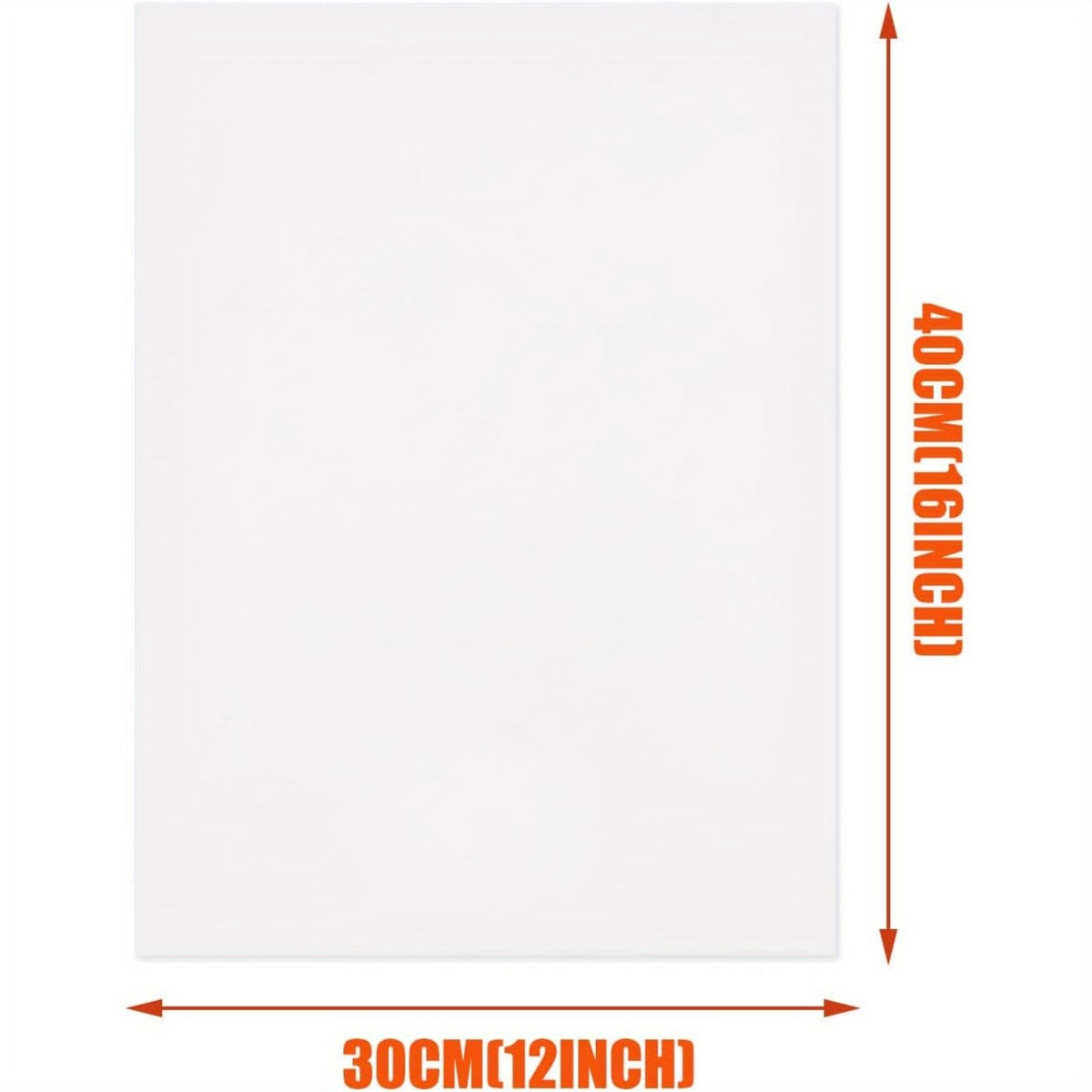 Canvas Panel with Wood, 6 Pack, Panels A3 30x40cm Triple Gesso Primed - product gallery image 2