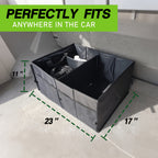 Car Boot Organiser with Car Trunk Organiser, Trunk Organiser Collapsible Truck Additions - product gallery image 10