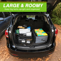 Car Boot Organiser with Car Trunk Organiser, Trunk Organiser Collapsible Truck Additions