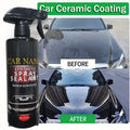 Car Ceramic Coating with 500ml, Glass, Nano Spray High Gloss Wax Paint