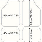Car Floor Mats Floor Mat Set with Non-Slip, Waterproof, 4PCS - product gallery image 2