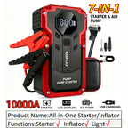 Car Jump Starter with 5000A/10000A Peak 12V Battery Booster Box - product gallery image 7