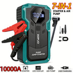 Car Jump Starter with 5000A/10000A Peak 12V Battery Booster Box