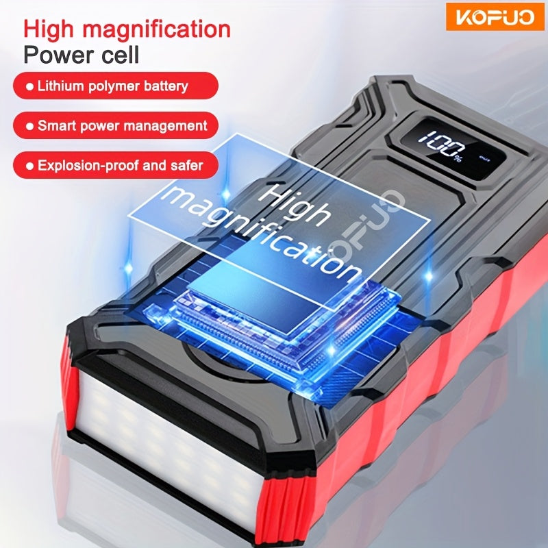 Car Jump Starter with KOPUO Portable 5000A Peak 2USB Type-C - product gallery image 3