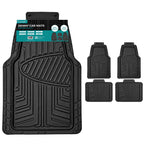 Car Mat with Non-Slip, Waterproof, 4 Piece, Heavy Duty Rubber Mats Piece Cut - product gallery image 8
