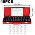Car Truck Deep Impact 8-32mm 1/2 with 40pcs, Heavy Duty 40pcs 8-32mm 1/2 Inch - product gallery image 2