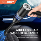 Car Wireless Vacuum Cleaner] 15000Pa with Large Suction Power Handheld Portable, Long