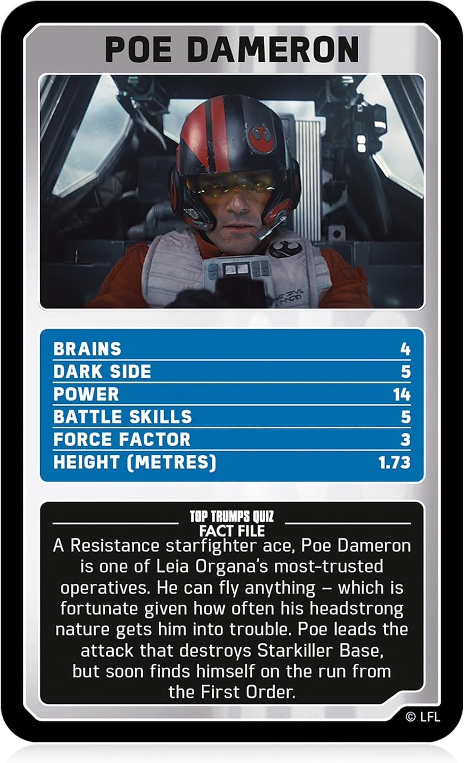 Card Game with 9 Card, Top Trumps Star Wars Episodes 7-9 - product gallery image 10