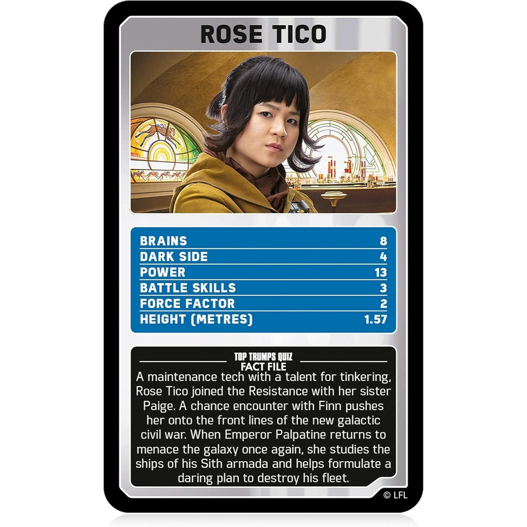 Card Game with 9 Card, Top Trumps Star Wars Episodes 7-9 - product gallery image 4
