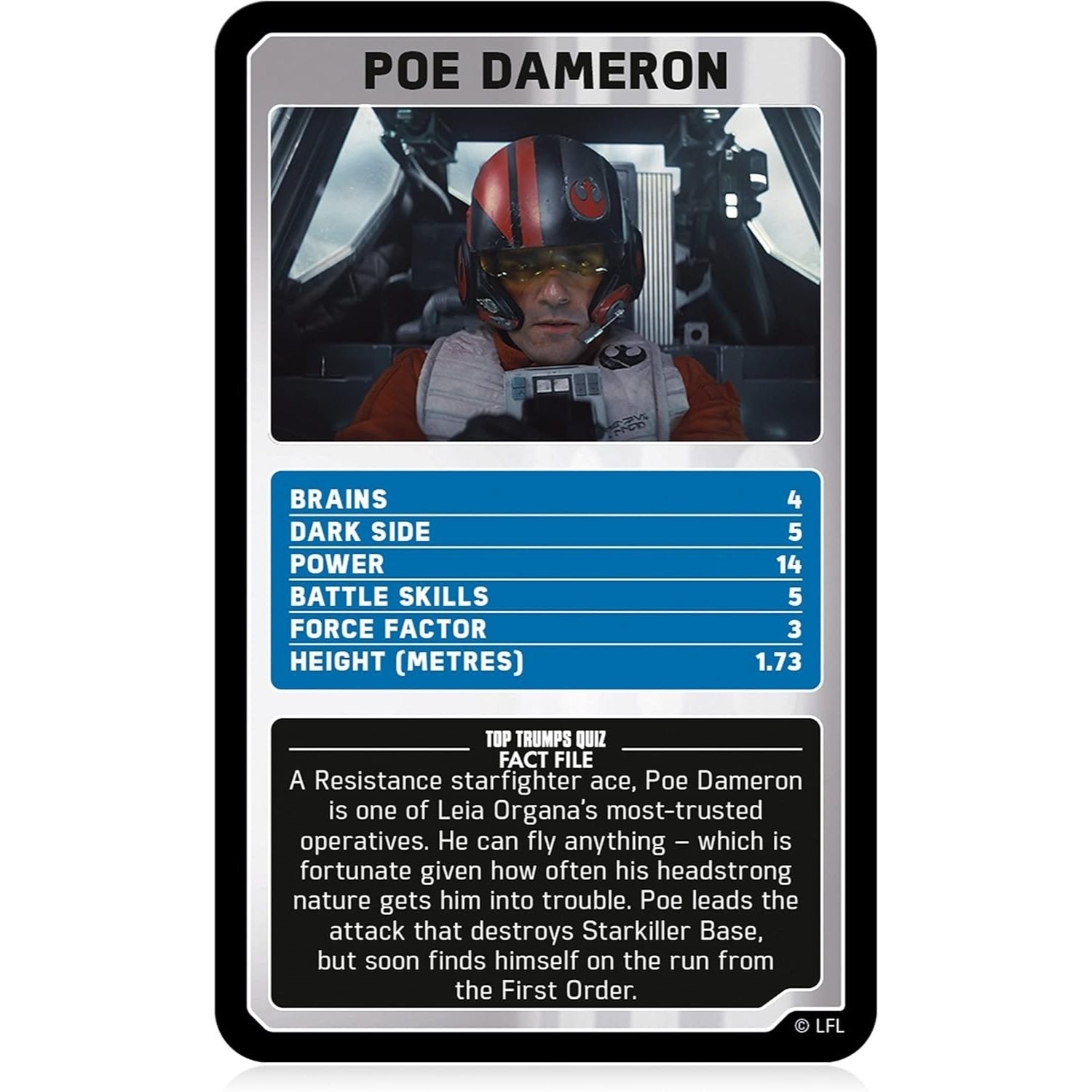 Card Game with 9 Card, Top Trumps Star Wars Episodes 7-9 - product gallery image 5