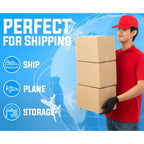 Cardboard Boxe with 25 Boxes, Small Boxes 8x6x4 Inch of Brown - product gallery image 3