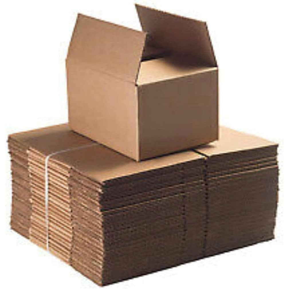 Cardboard Boxe with Parcel Boxes 12x9x9" Brown Single Wall