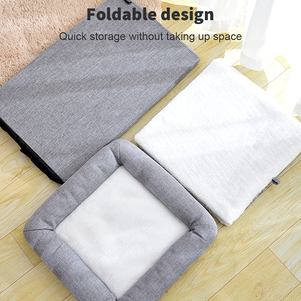 Cat Bed with Space-Saving, Foldable, Machine-Washable, Three-Layer Cat Nest - product gallery image 15