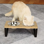 Cat Bowls & Feeding Station with Dishwasher-Safe, Non-Slip - product gallery image 2