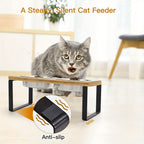 Cat Bowls & Feeding Station with Dishwasher-Safe, Non-Slip - product gallery image 5